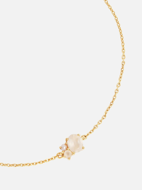 Perlu 18k Gold Vermeil Kindred Birthstone Bracelet - June