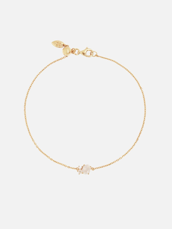perlu 18k Gold Vermeil Kindred Birthstone Bracelet - June