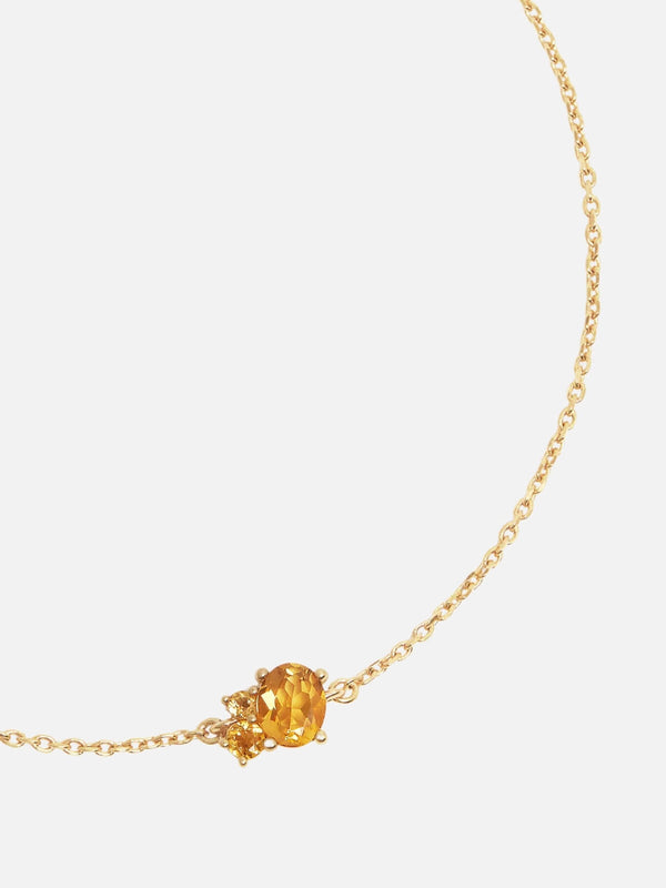 Perlu 18k Gold Vermeil Kindred Birthstone Bracelet - November