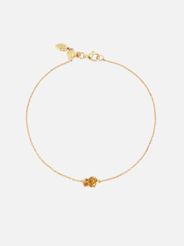 perlu 18k Gold Vermeil Kindred Birthstone Bracelet - November