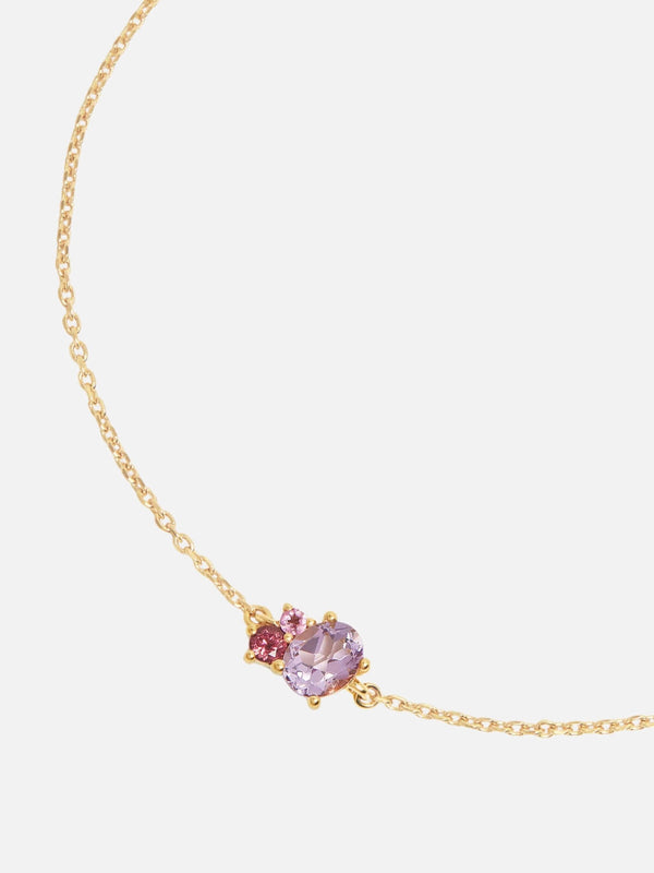 Perlu 18k Gold Vermeil Kindred Birthstone Bracelet - October