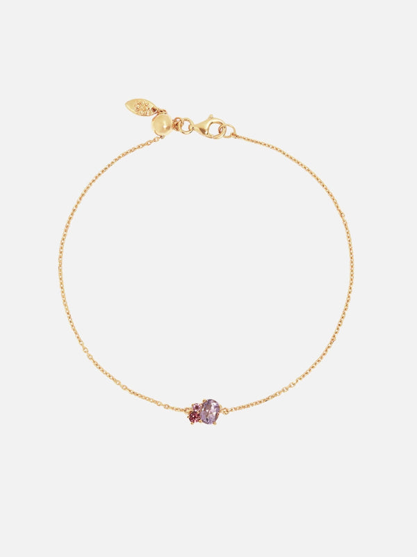perlu 18k Gold Vermeil Kindred Birthstone Bracelet - October