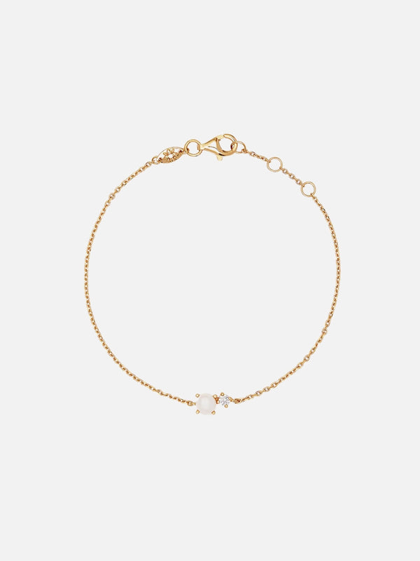 perlu 18k Gold Vermeil Serenely Yours Pearl Bracelet