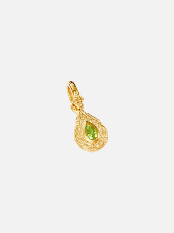 perlu 18k Gold Vermeil With Love Birthstone Annex Link Pendant - August