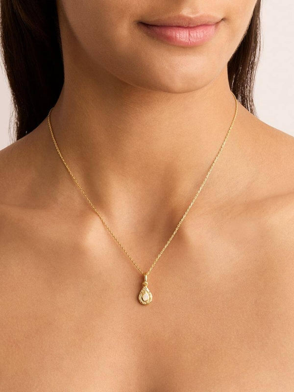 Perlu 18k Gold Vermeil With Love Birthstone Annex Link Pendant - June