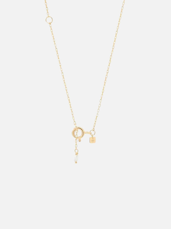 Perlu 14K Gold Love Letter Necklace