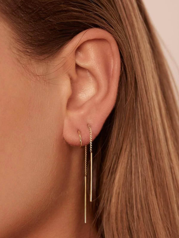 Perlu 14K Gold Purity Single Thread