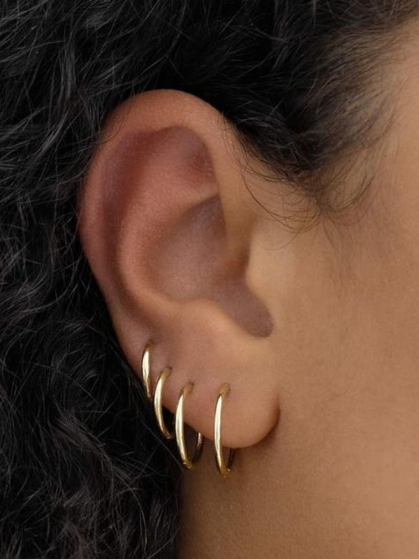 Perlu 14k Gold Purity Sleeper - Single