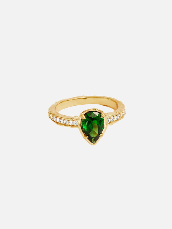 perlu 18K Gold Soul Searching Ring
