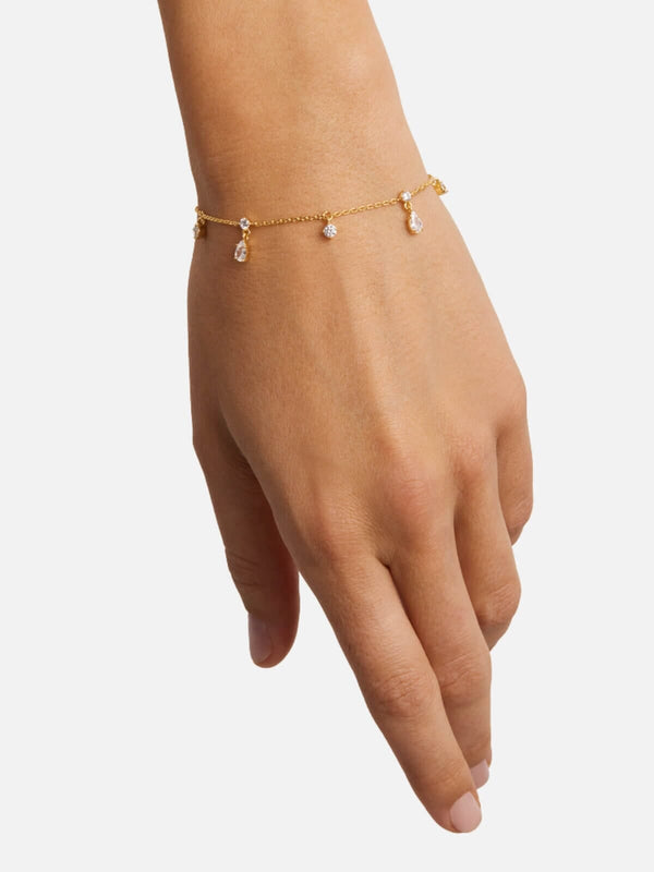 Perlu 18k Gold Vermeil No Rain No Flowers Bracelet