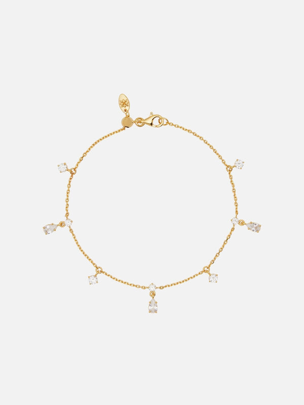 perlu 18k Gold Vermeil No Rain No Flowers Bracelet