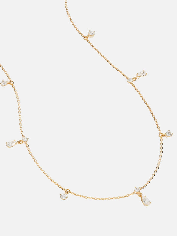 perlu 18k Gold Vermeil No Rain No Flowers Choker