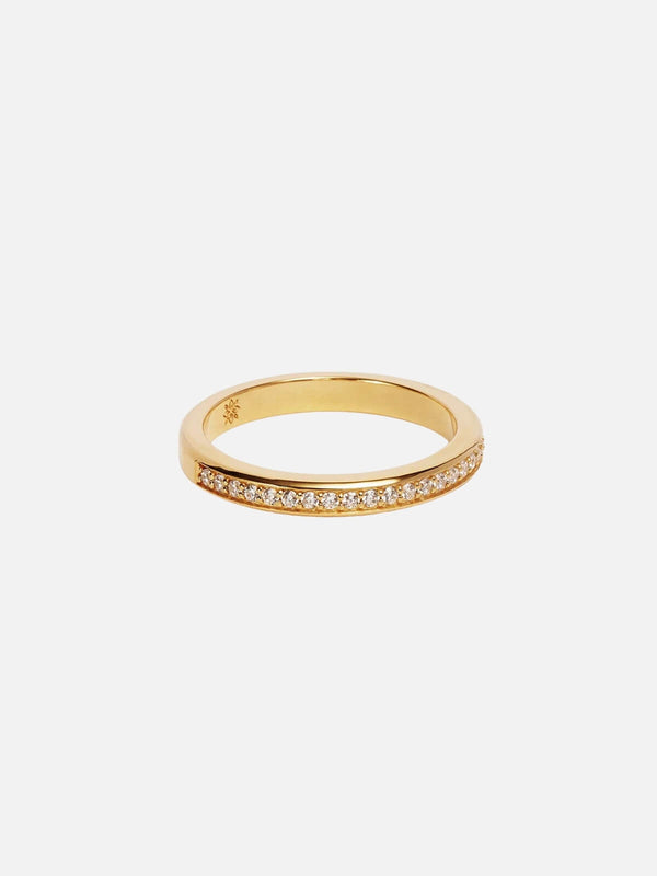 perlu 18k Gold Vermeil With Love Ring