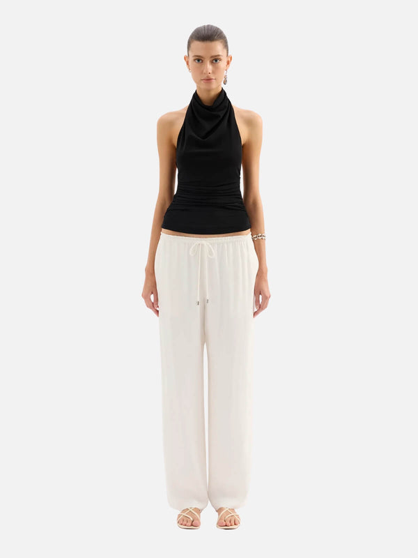 perlu Abru Halter Top - Black