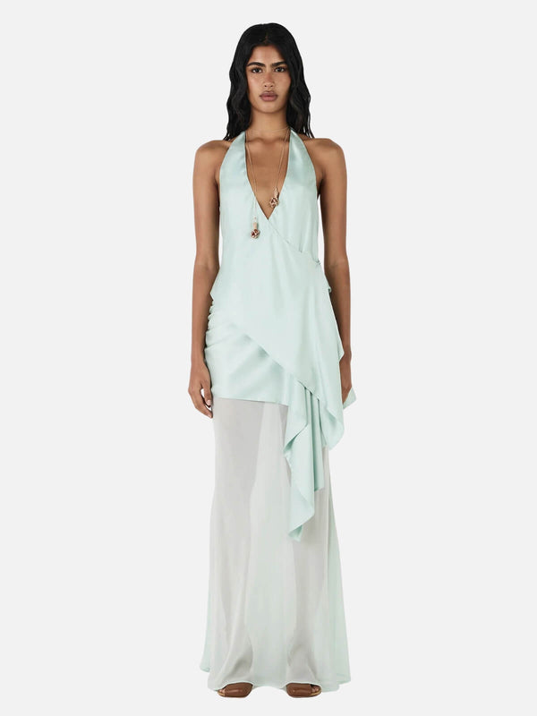 perlu Aisling Halter Top - Seafoam