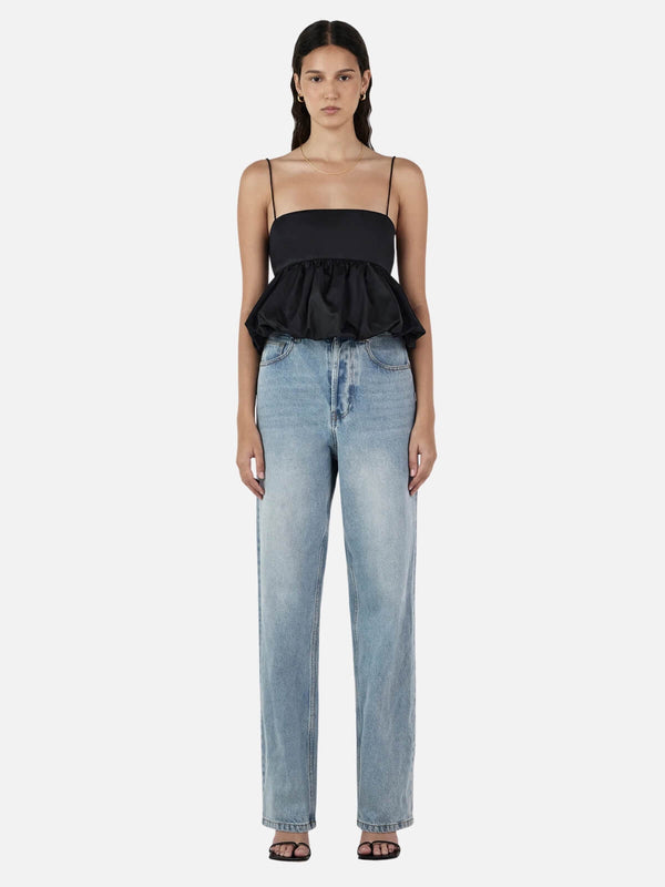 perlu Amadine Top - Black