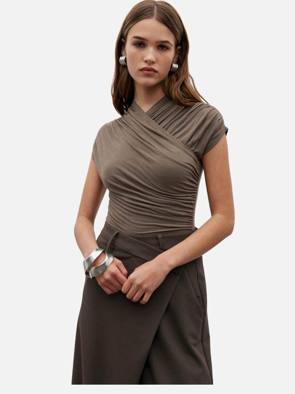 Perlu Amrita Sleeveless Bodysuit - Mink