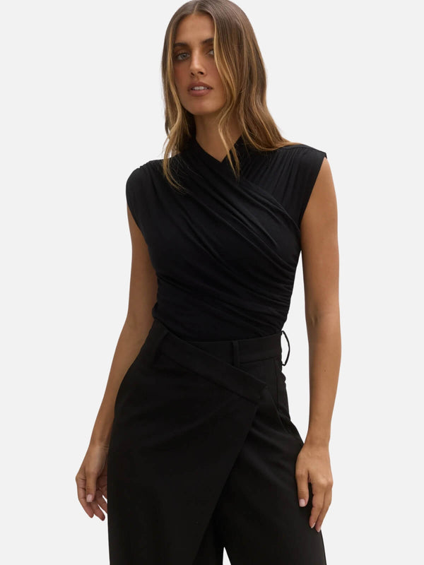 Perlu Amrita Sleeveless Bodysuit - Shadow