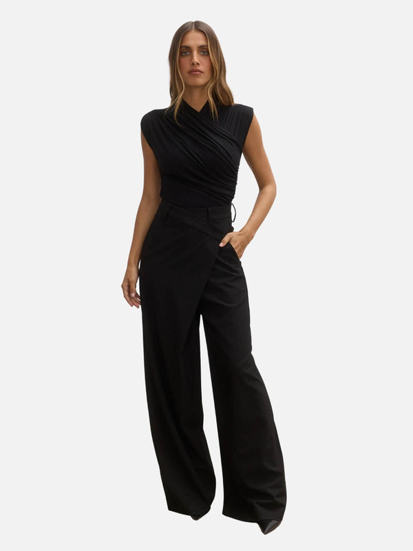 perlu Amrita Sleeveless Bodysuit - Shadow