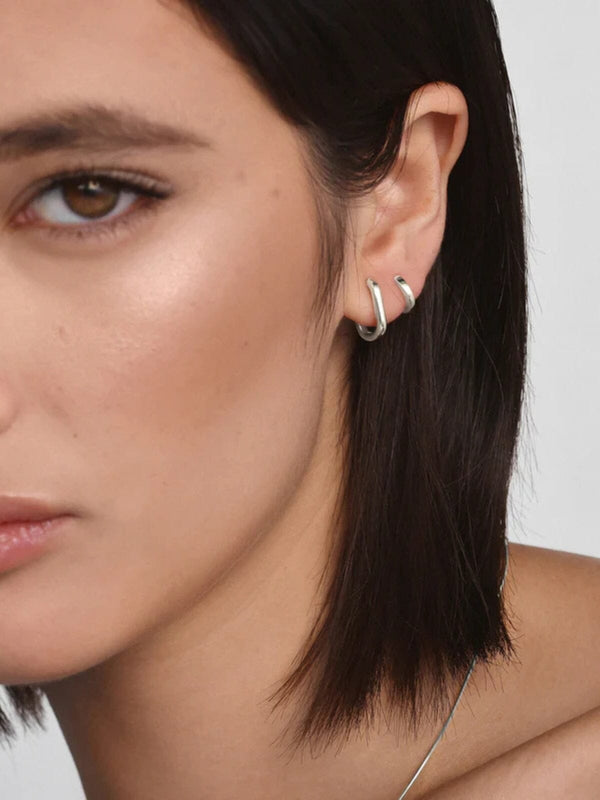 Perlu Amsterdam Hoops - Silver