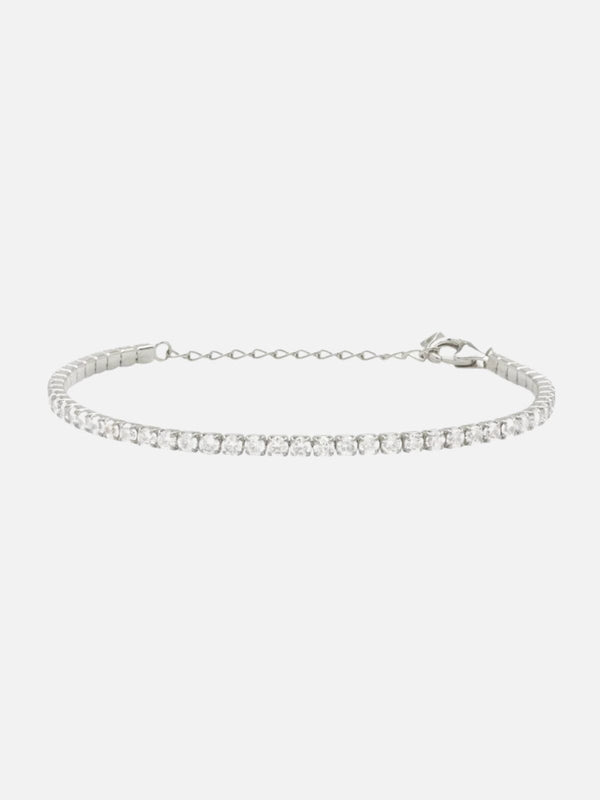 perlu Aspen Tennis Bracelet - Silver