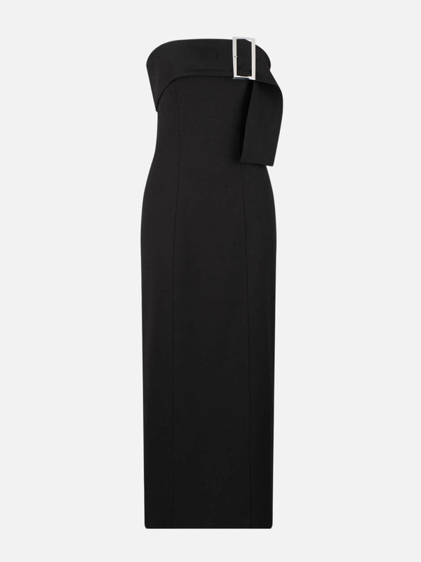 Perlu Bea Strapless Dress - Black