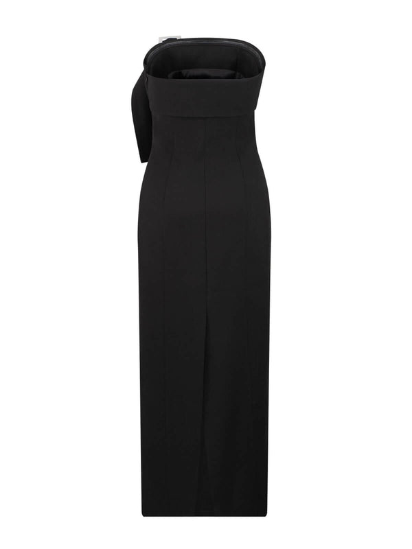 Perlu Bea Strapless Dress - Black