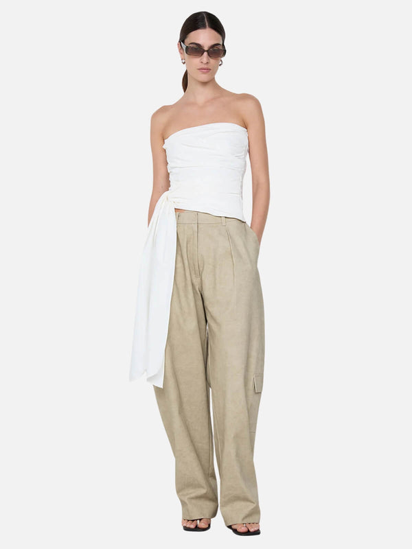 perlu Belle Strapless Top - Ivory