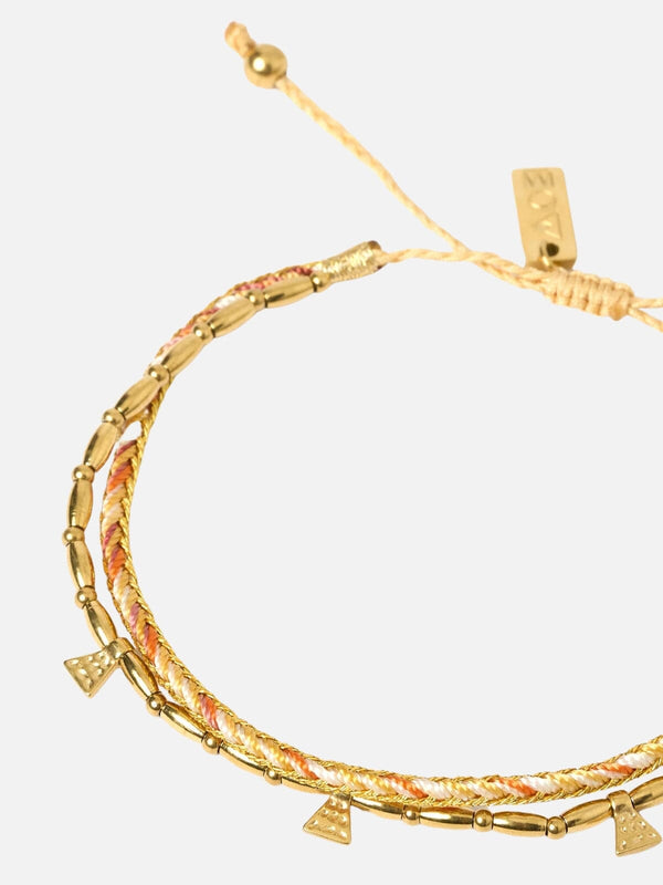Perlu Bennie Bracelet - Gold/Desert
