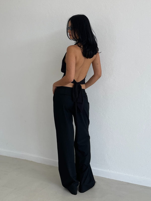 Perlu Bex Suit Pant - Black