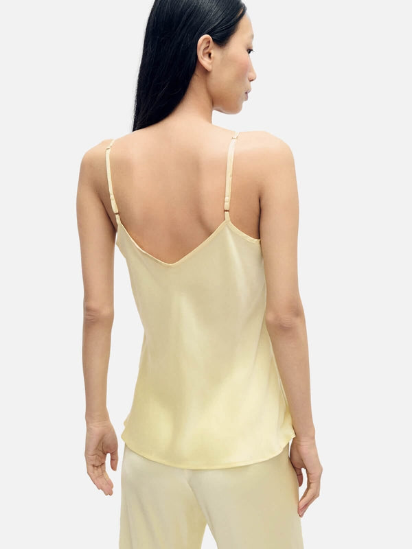 Perlu Bias Cut Cami - Vanilla Flower