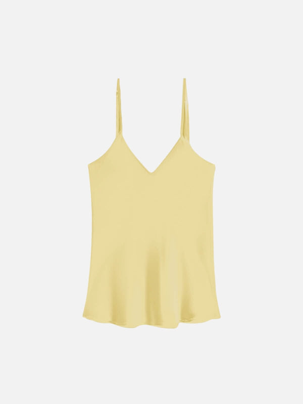 Perlu Bias Cut Cami - Vanilla Flower