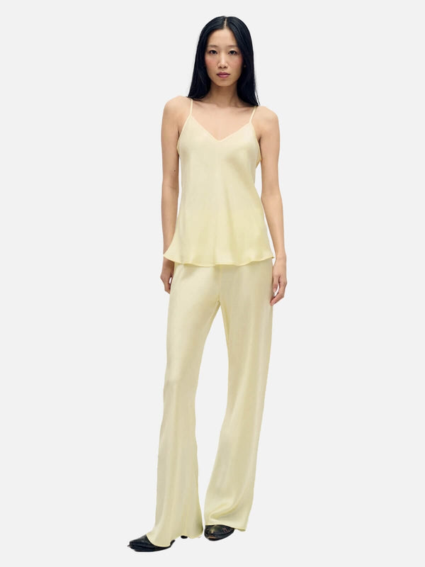 perlu Bias Cut Cami - Vanilla Flower