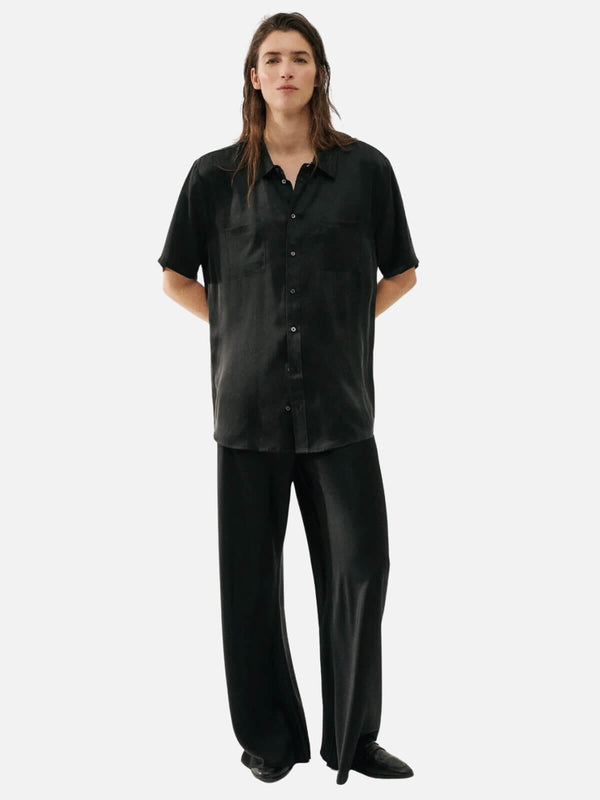 perlu Bias Cut Pants - Black