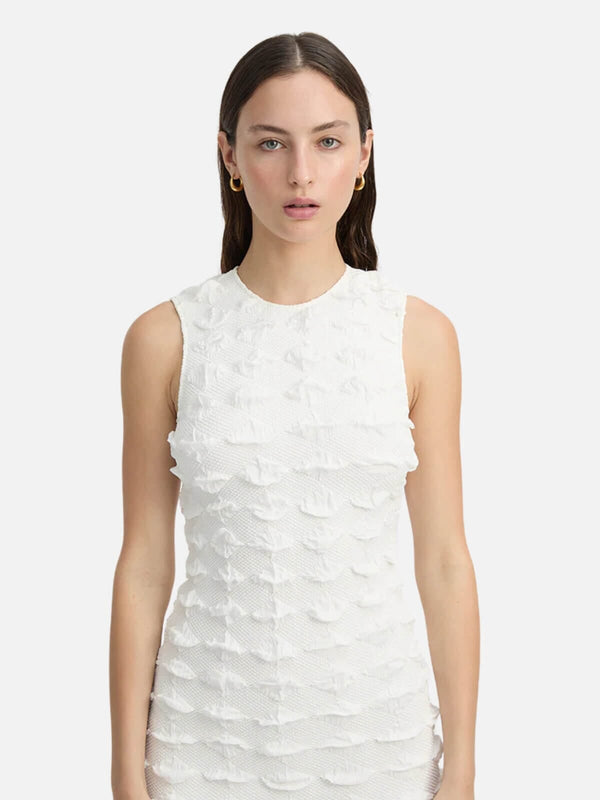 Perlu Bonnie Dress - White