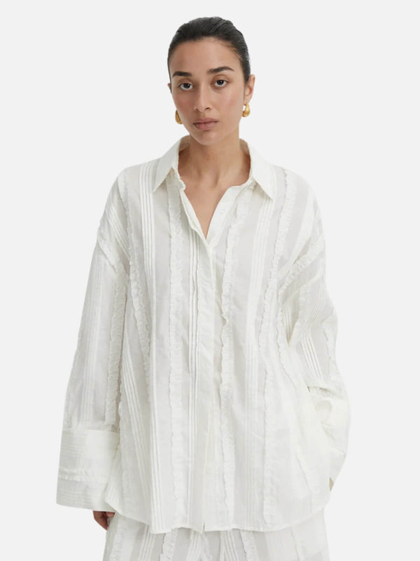 Perlu Cadence Shirt - White