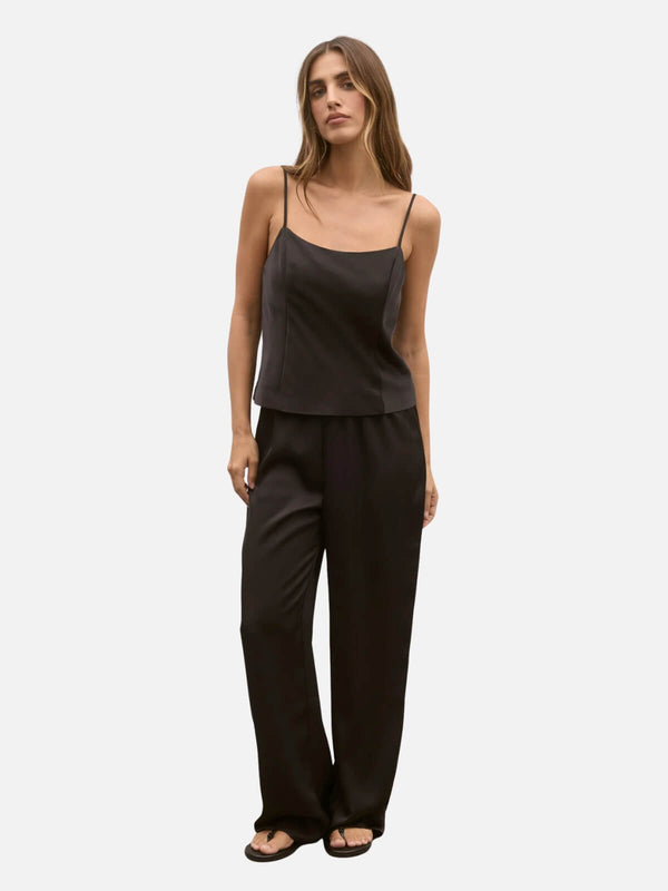 Perlu Celeste Top - Black
