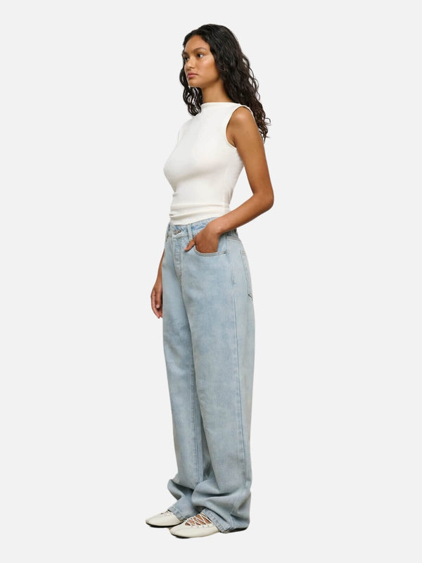 Perlu Ciera Asym Top - Chalk