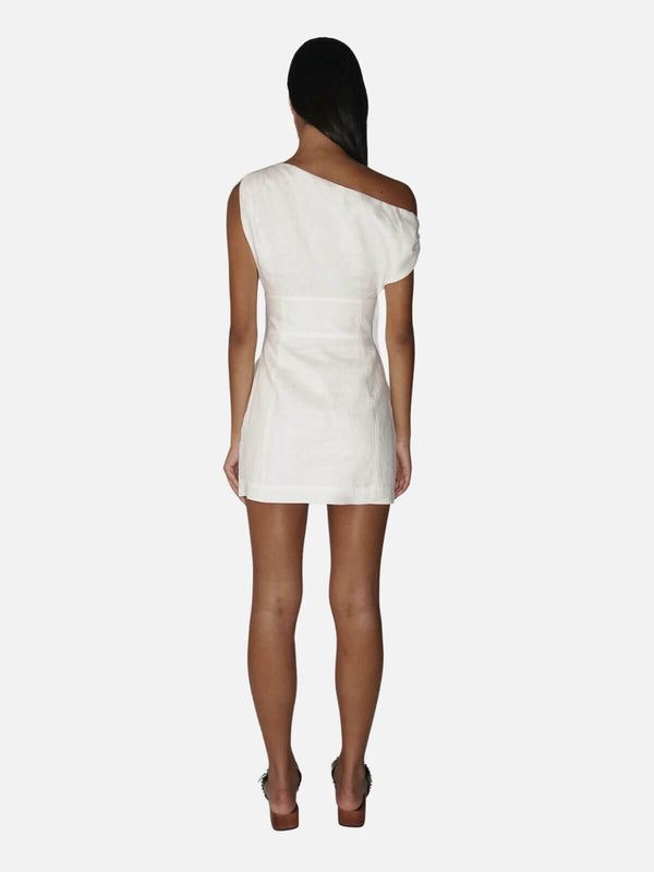 Perlu Claire Mini Dress - Ivory