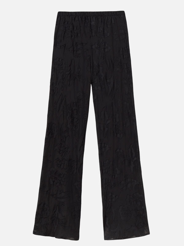 Perlu Clip Silk Bias Cut Pants - Tulipa Black