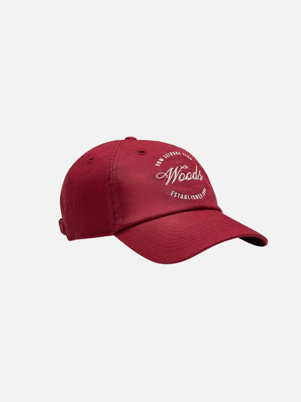 Perlu Club Woods Cap - Red/Ivory