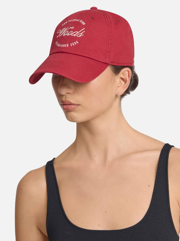 Perlu Club Woods Cap - Red/Ivory