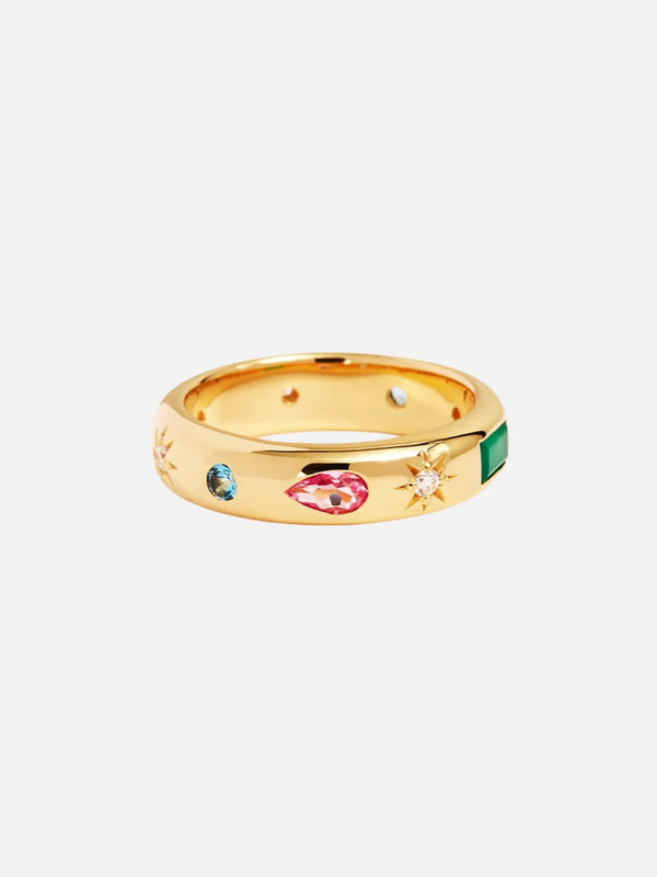 perlu Connect to the Universe Ring - Gold