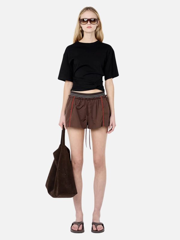 perlu Cyprus Twist Tee - Black