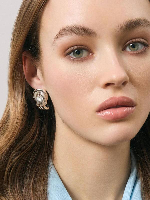 Perlu Dani Earrings - Silver