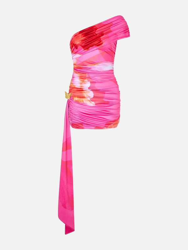 Perlu Demure Mini Dress - Wildflower