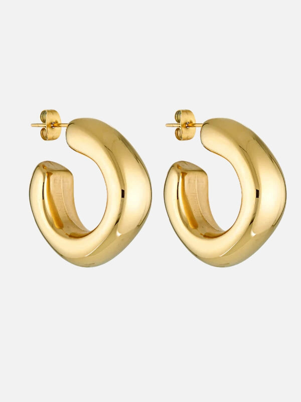 perlu Dina Hoops - Gold