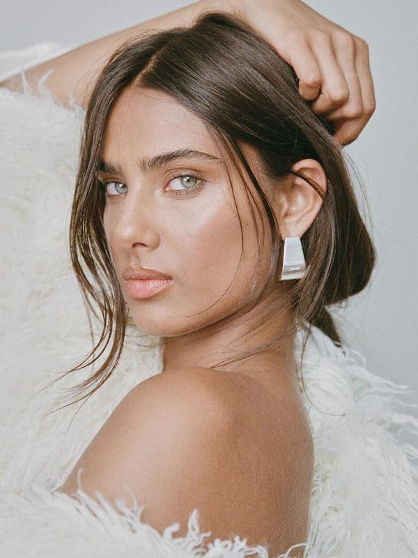 Perlu Dylan Earrings - Silver