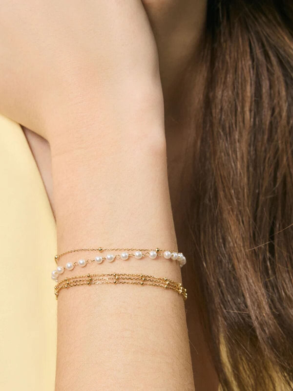 Perlu Eliana Bracelet - Gold