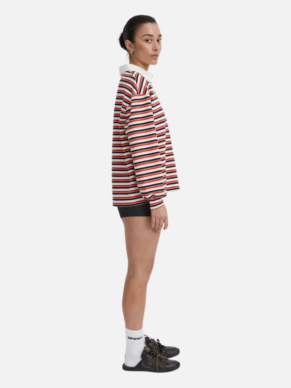 Perlu Ellie Polo Top - Red